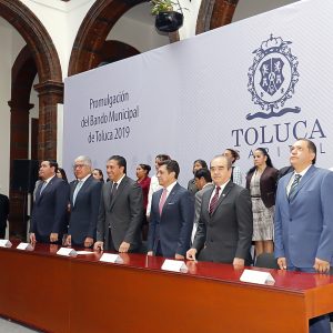 Se promulga Bando Municipal de Toluca 2019