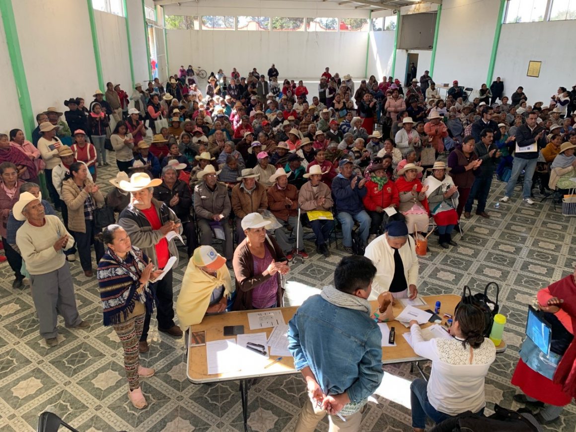 Más de 7 mil abuelitos de Toluca recibieron apoyos económicos