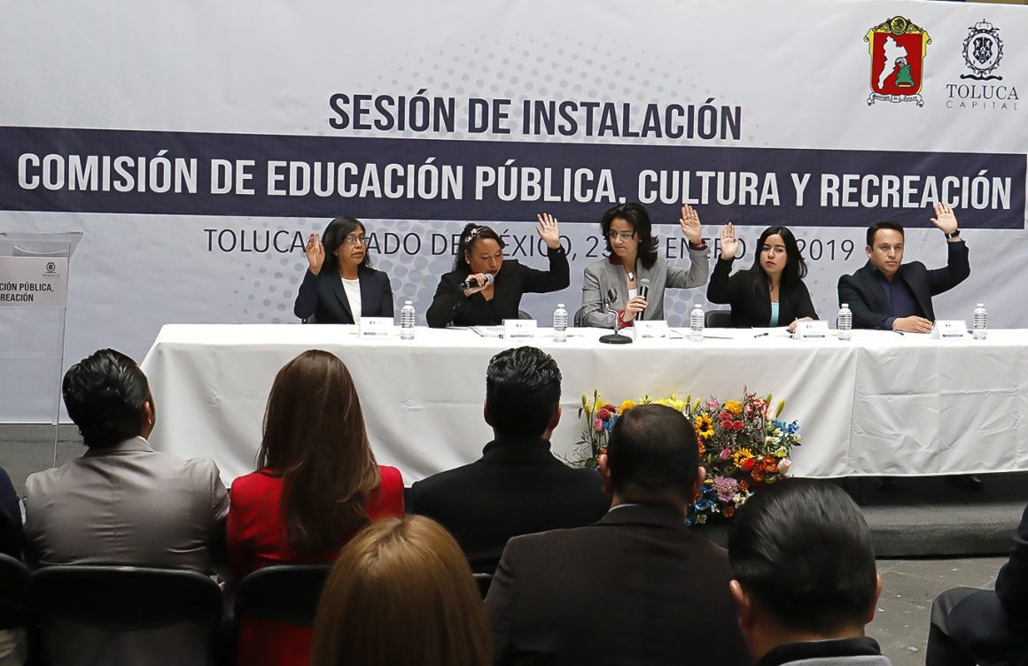 Busca Toluca ser punta de lanza en materia educativa y cultural