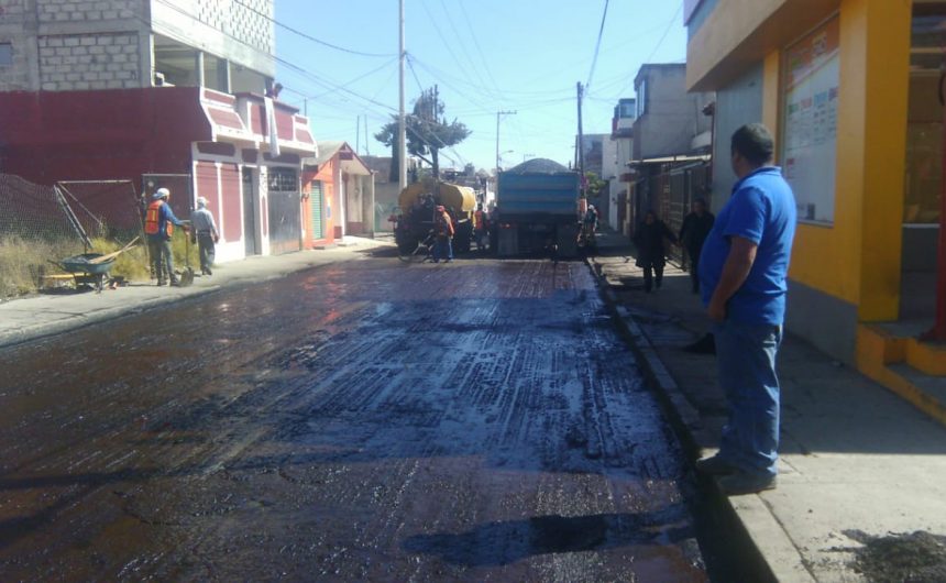 Calle 5 de Febrero, Capultitlán Avanza en Toluca el programa de recuperación de vialidades