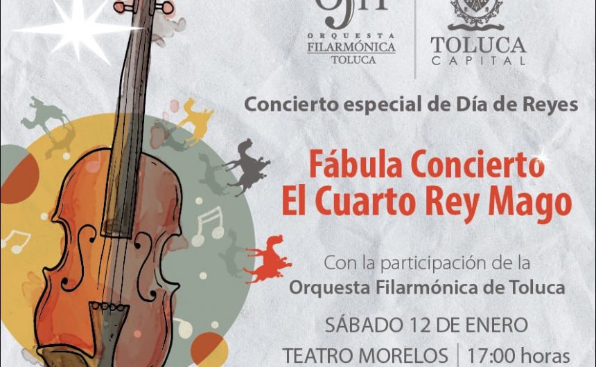 Inicia OFiT el 2019 con espectacular “Fábula Concierto El Cuarto Rey Mago”