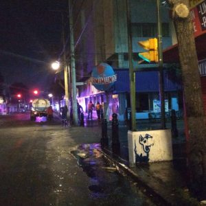 Intensifican autoridades de Toluca limpieza nocturna del primer cuadro