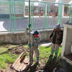 Realiza OAyST limpieza en CAM de la Colonia Morelos