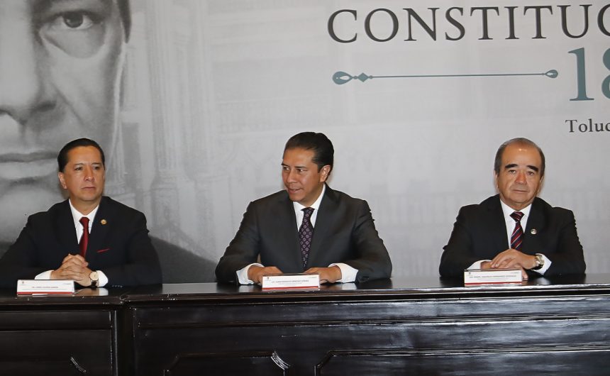 PROMULGACIÓN JRSG (4) Toluca sede de la ceremonia de promulgación de las Constituciones Federales de 1857 y 1917