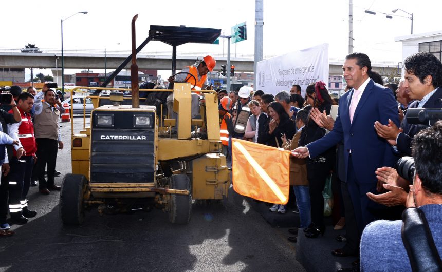 Programa de Bacheo 09 Dejará Toluca de ser la ciudad del bache: Juan Rodolfo Sánchez