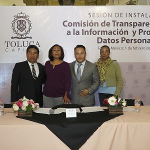 Busca Toluca ser  referente en materia de transparencia en el Edoméx