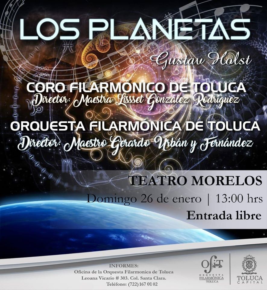 Con el concierto Los Planetas, la OFiT inicia la Temporada Dominical 2020