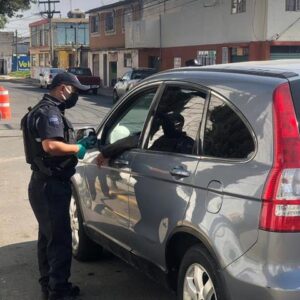 Exhorta Policía de Toluca a la población a quedarse en casa