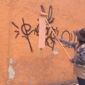 Borra Servicios Públicos graffitis de paredes, cantera y piedra en Toluca