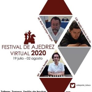 Invitan IMCUFUDET y 7ª regiduría al Festival de Ajedrez Virtual 2020