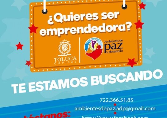 Ofrecen Toluca y organismos internacionales apoyo a emprendedoras