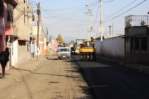 En zona norte de Toluca, obras municipales presentan significativo avance