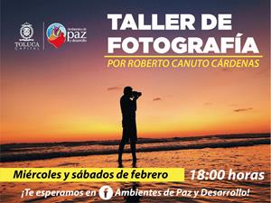 Prepara Toluca taller de fotografía gratuito para la población