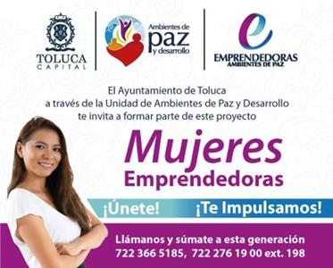 Por su éxito, abrirá Toluca nuevo grupo del programa Mujeres Emprendedoras