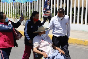 Trato digno y ágil durante el tercer día de la Jornada de Vacunación en Toluca