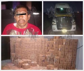 Intervención de la Policía Toluca permite localizar camión de carga robado con violencia