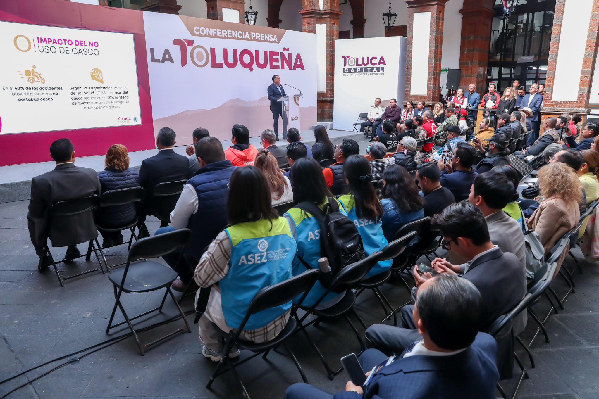 Se transforma Toluca con acciones concretas: Ricardo Moreno