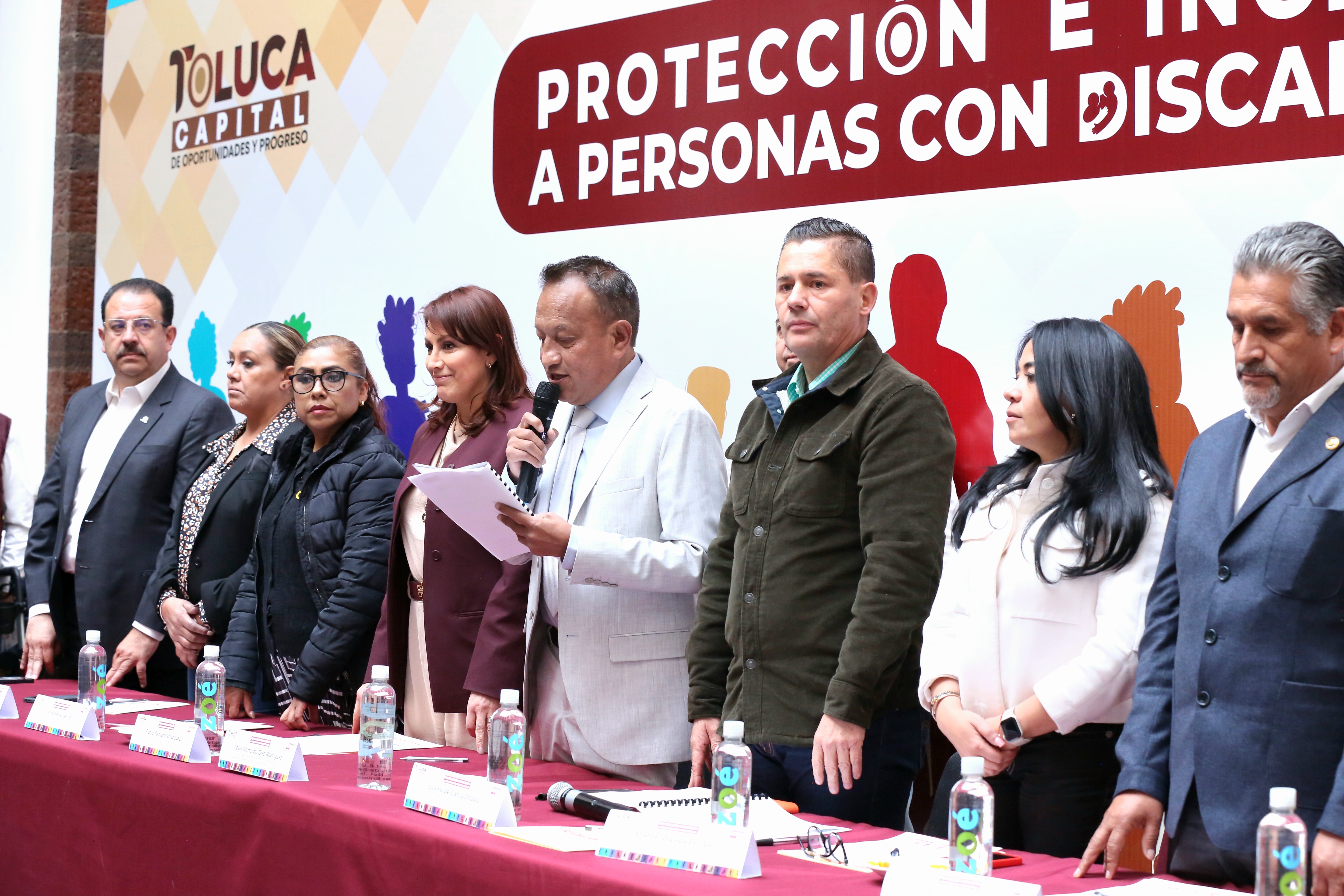 Se fortalece en Toluca la inclusión y protección a personas con discapacidad