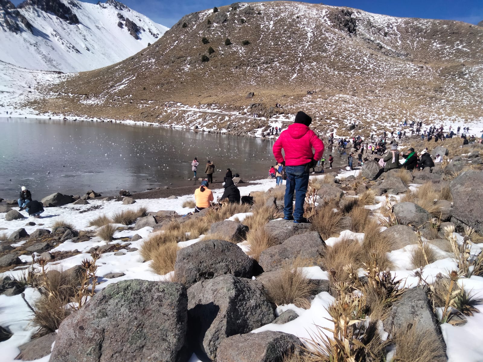 Realiza Brigada Forestal de Toluca recorridos preventivos en El Nevado