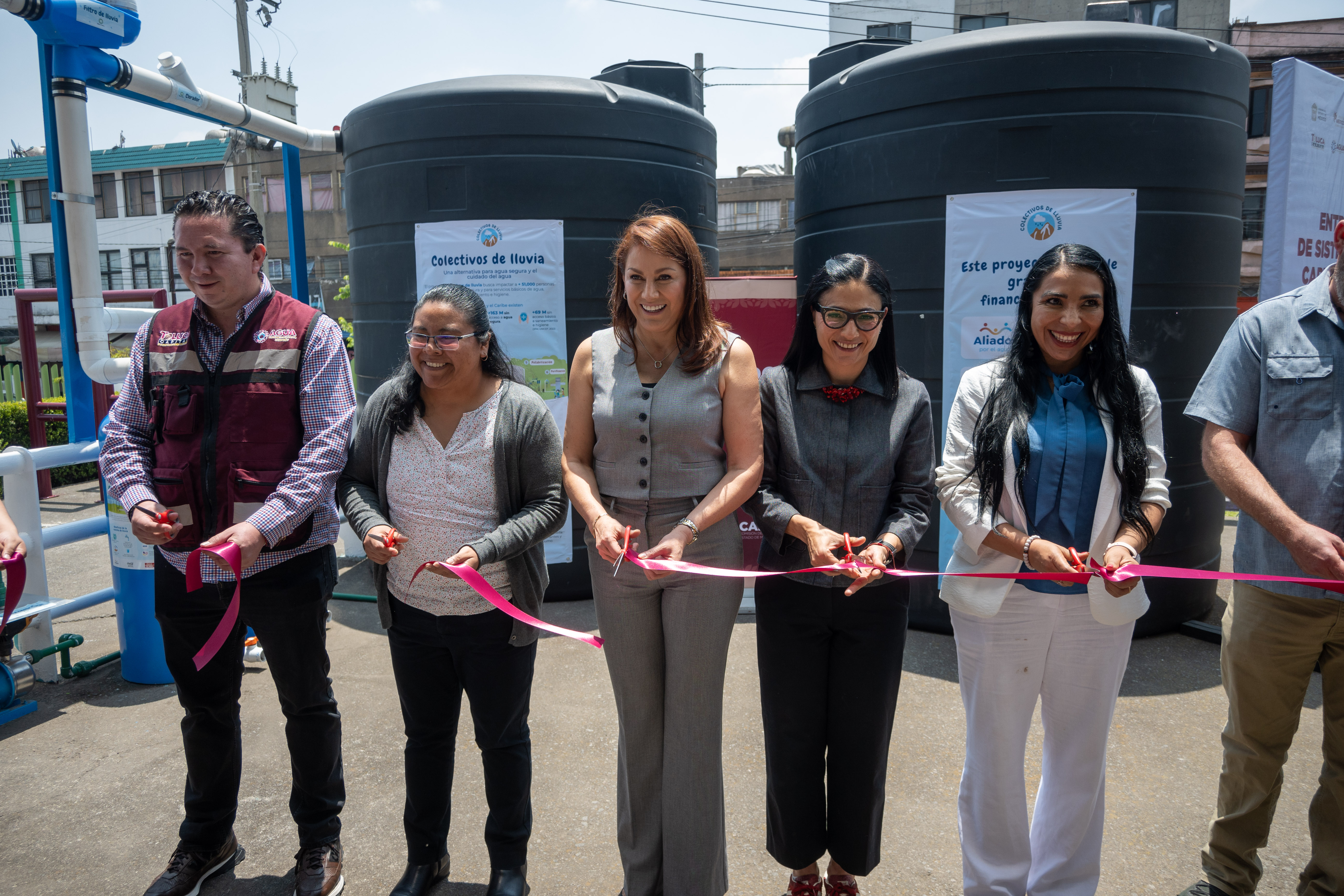 Instala Gobierno Municipal sistema de captación de agua de lluvia, será para uso y consumo de los habitantes