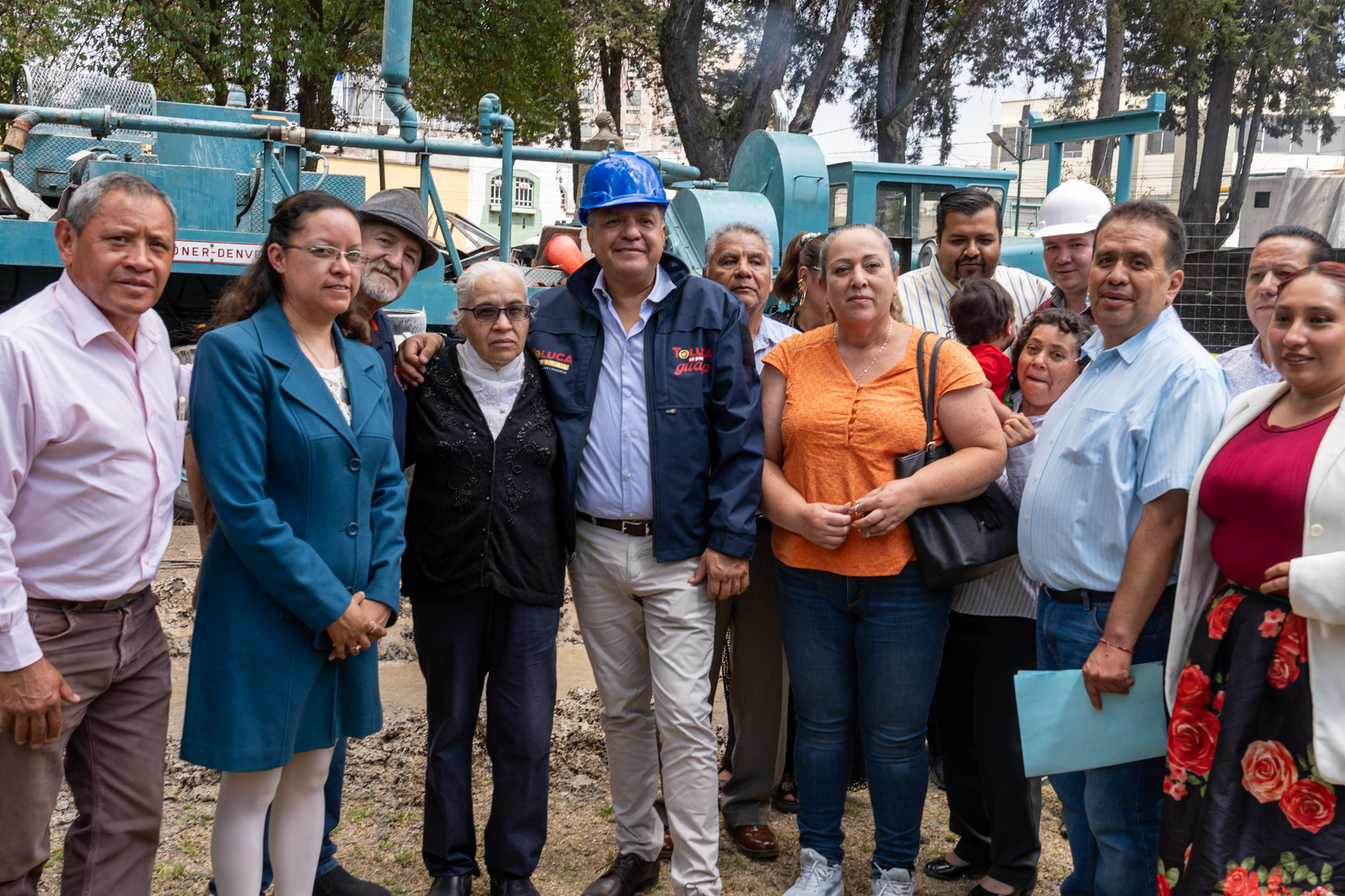 Inicia Gobierno municipal perforación de dos pozos en los parques Urawa y Reforma