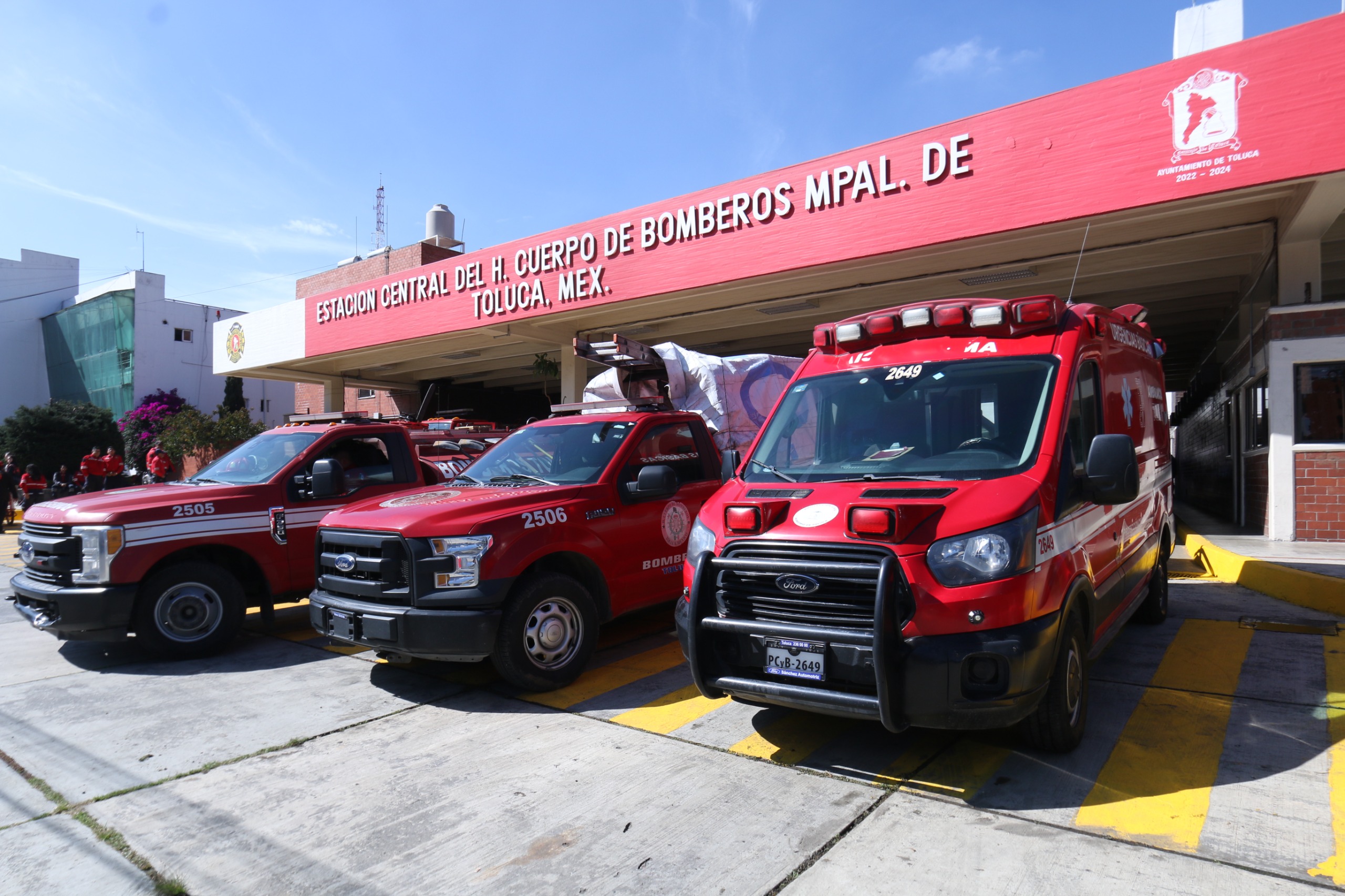 Mejoran Bomberos de Toluca en beneficio de la ciudanía