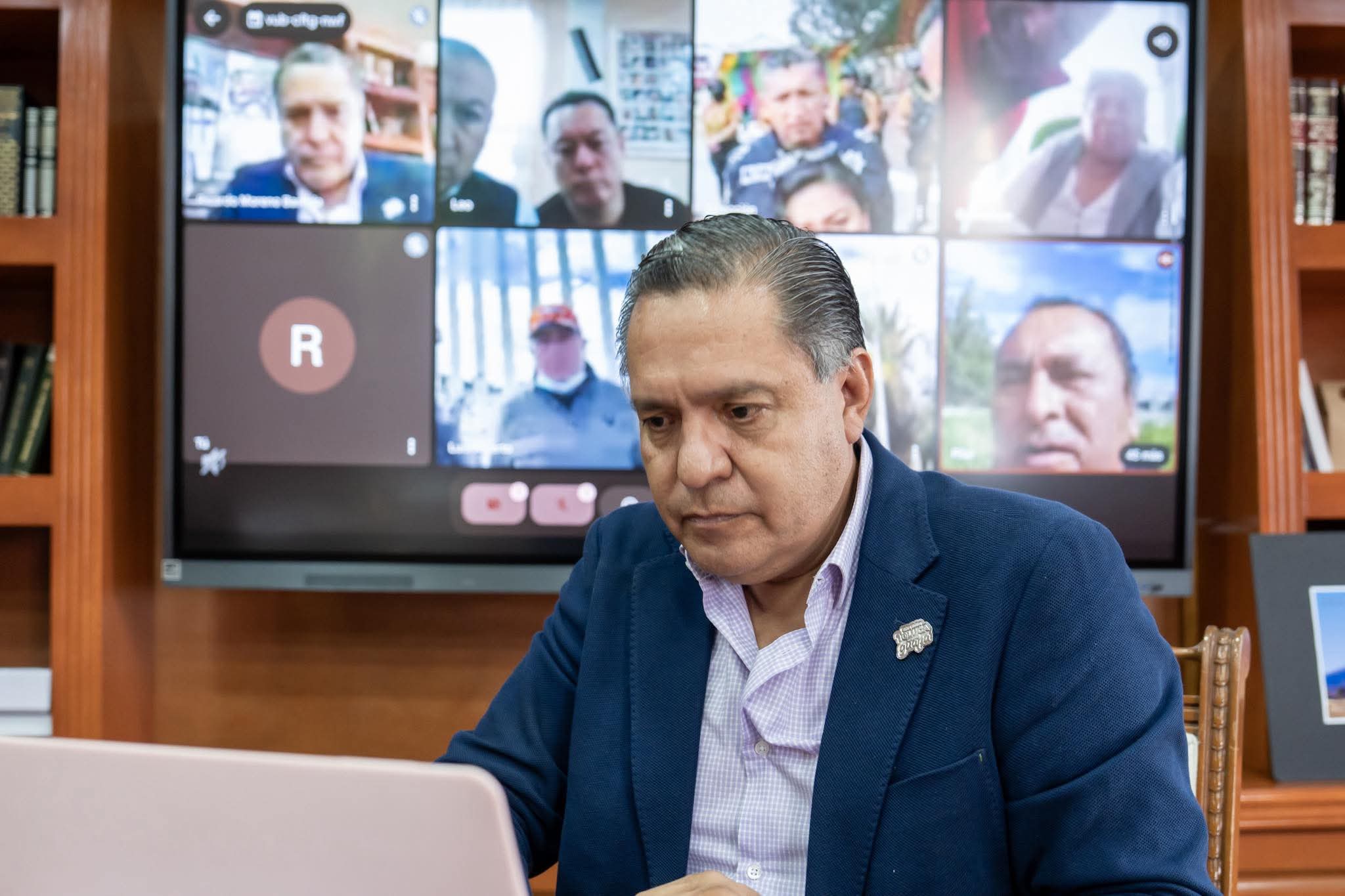 Pone en acción Ricardo Moreno Brigadas de Protección Civil con todas las dependencias en las 48 delegaciones de Toluca