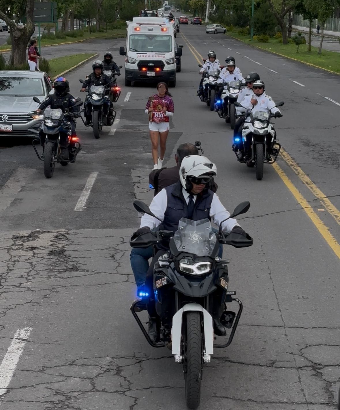 Resguarda policía de Toluca la seguridad de participantes de los Juegos Nacionales de los CECyTE