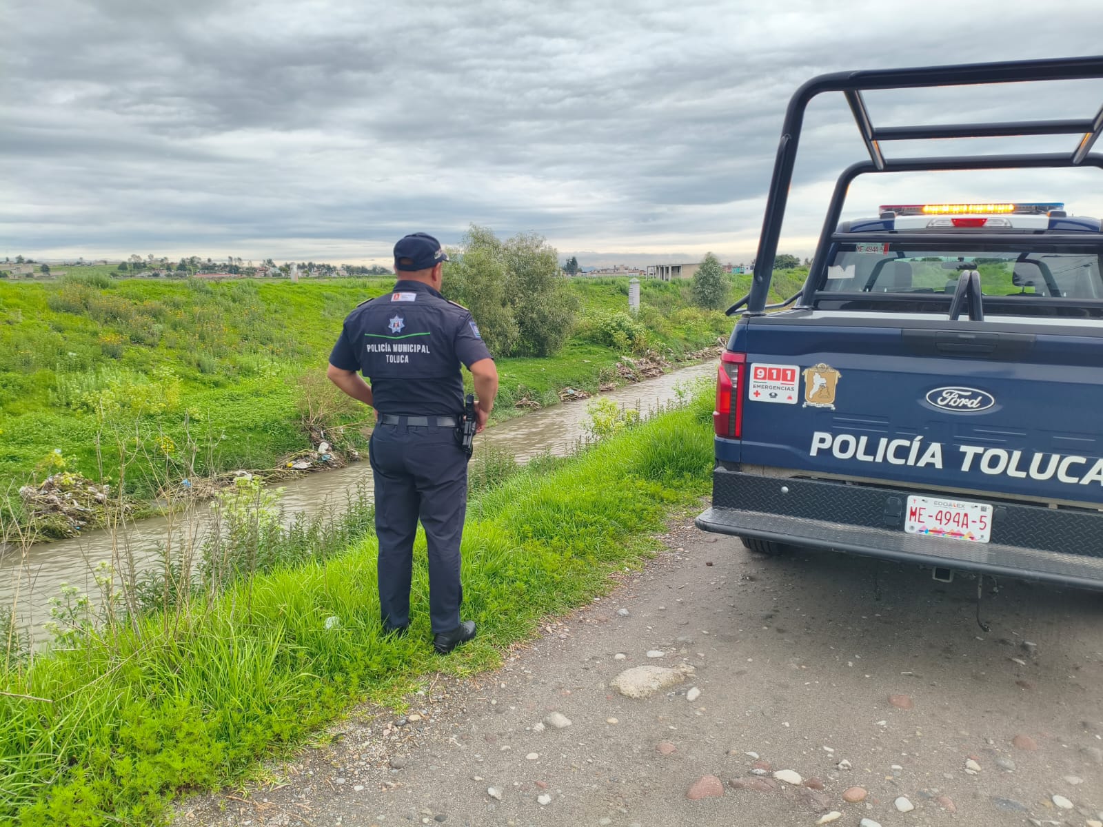 Mantiene Gobierno municipal supervisión en afluentes de ríos y canales a cielo abierto ante lluvias