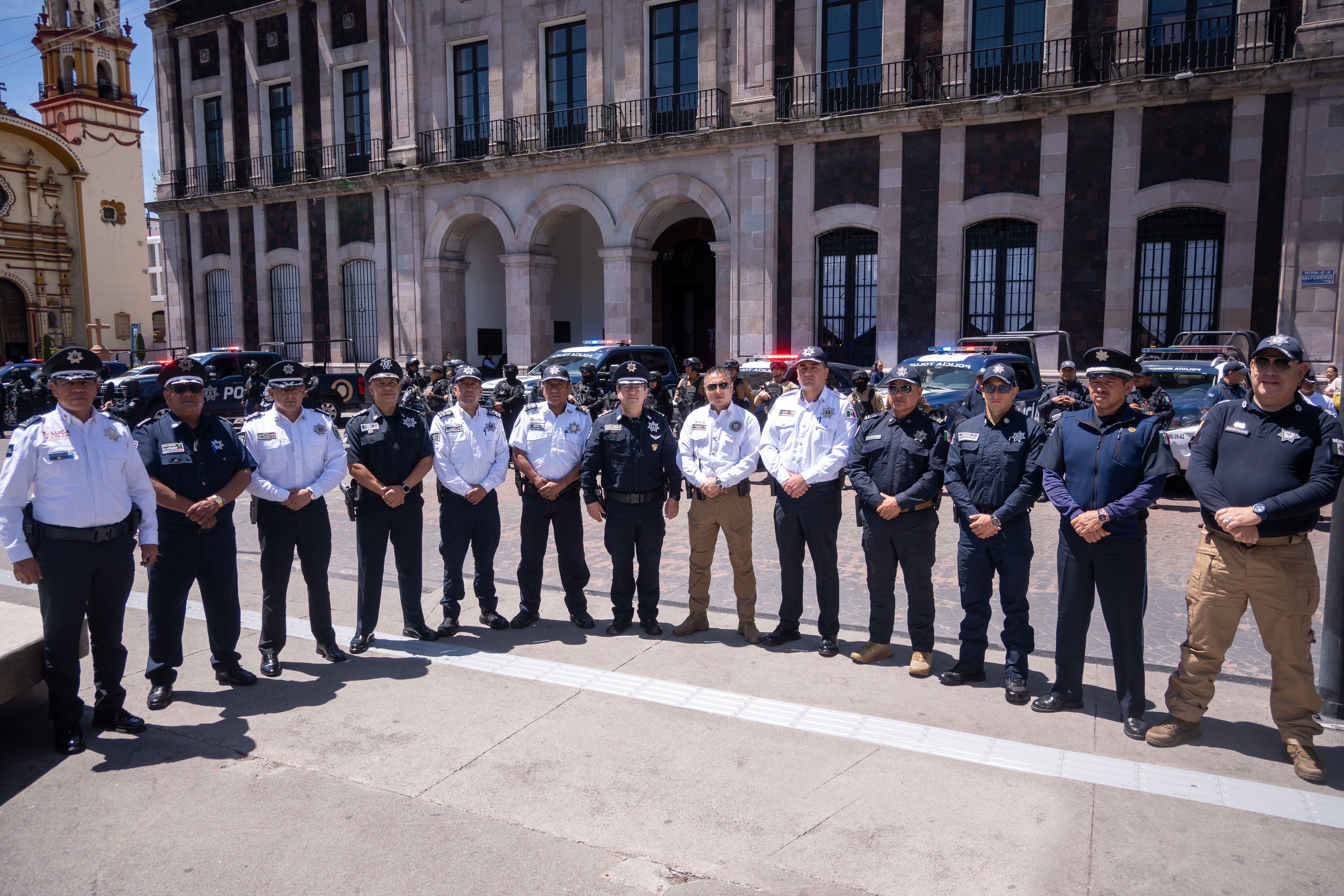 Refuerza Toluca seguridad con operativo intermunicipal para proteger a los ciudadanos