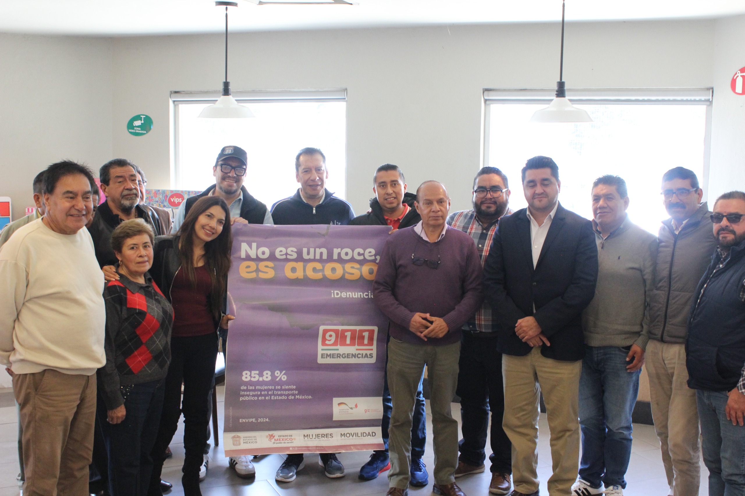 Promueve Gobierno municipal transporte público seguro para mujeres en Toluca