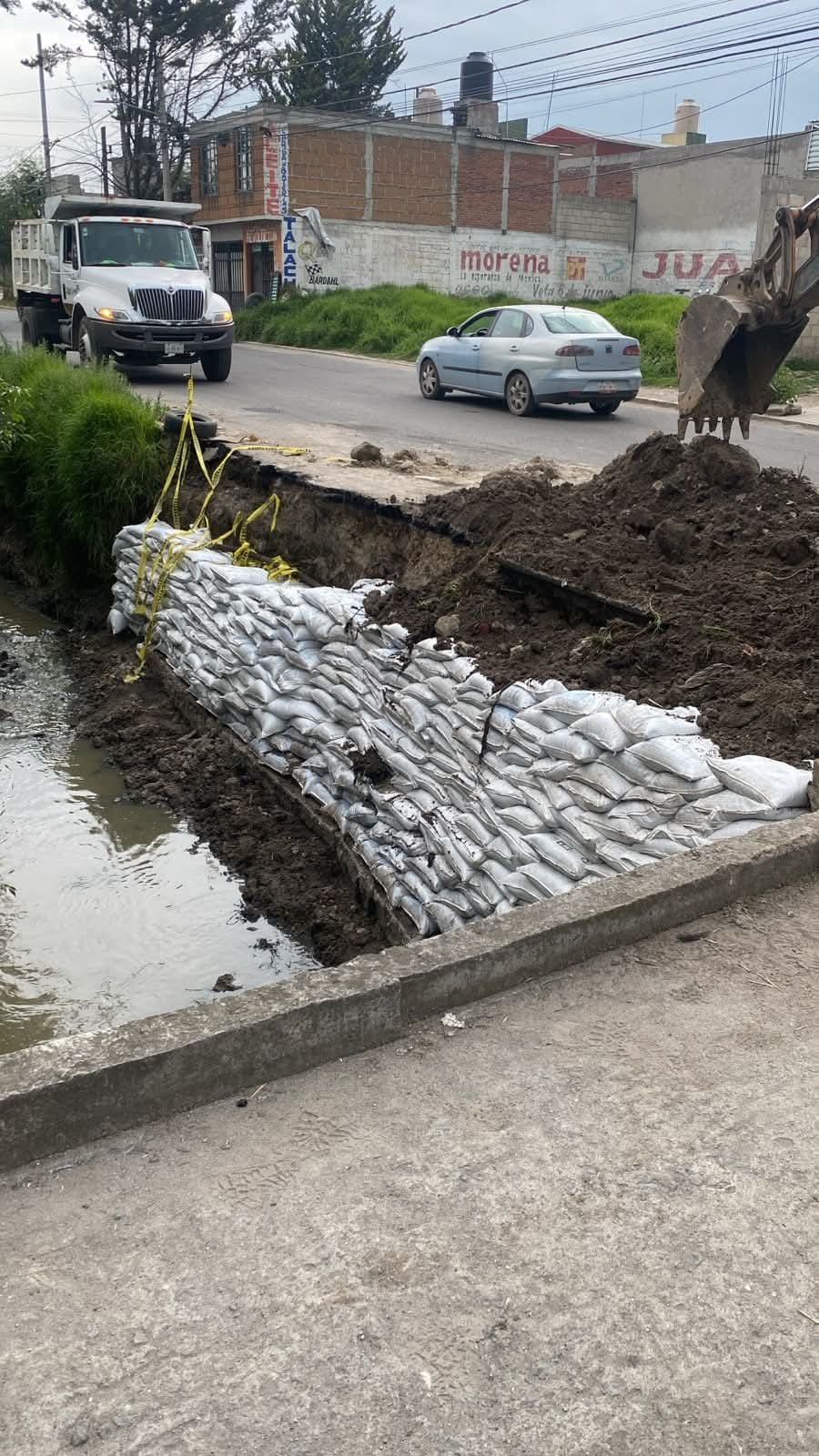 Realiza Gobierno municipal trabajos preventivos en tramo del río Verdiguel