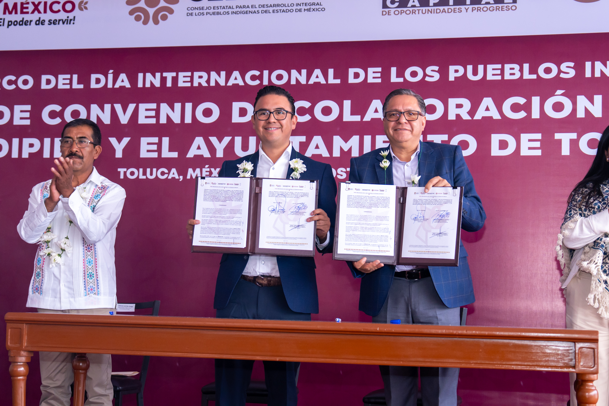 Reafirma Toluca compromiso con bienestar de los pueblos indígenas