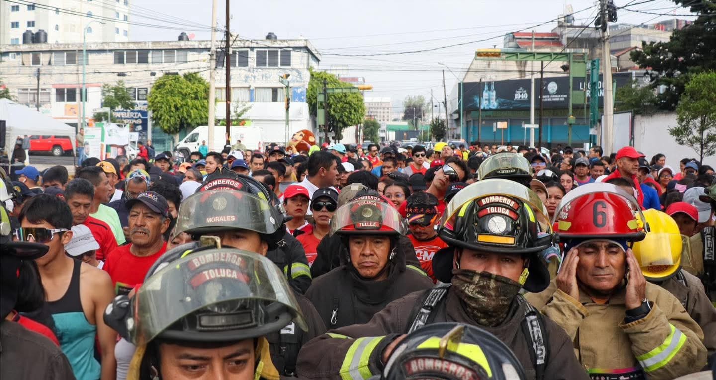 Préndete, actívate y apoya al Heroico Cuerpo de Bomberos de Toluca