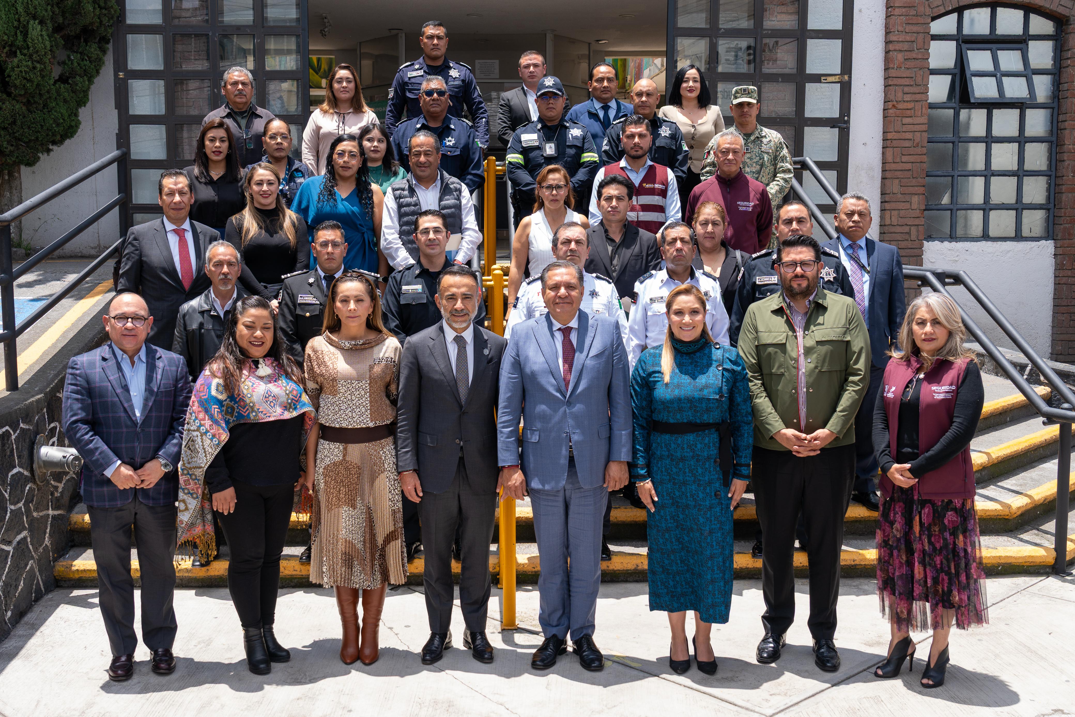 Redoblan esfuerzos municipios del Valle de Toluca a favor de la seguridad y el bienestar de la población