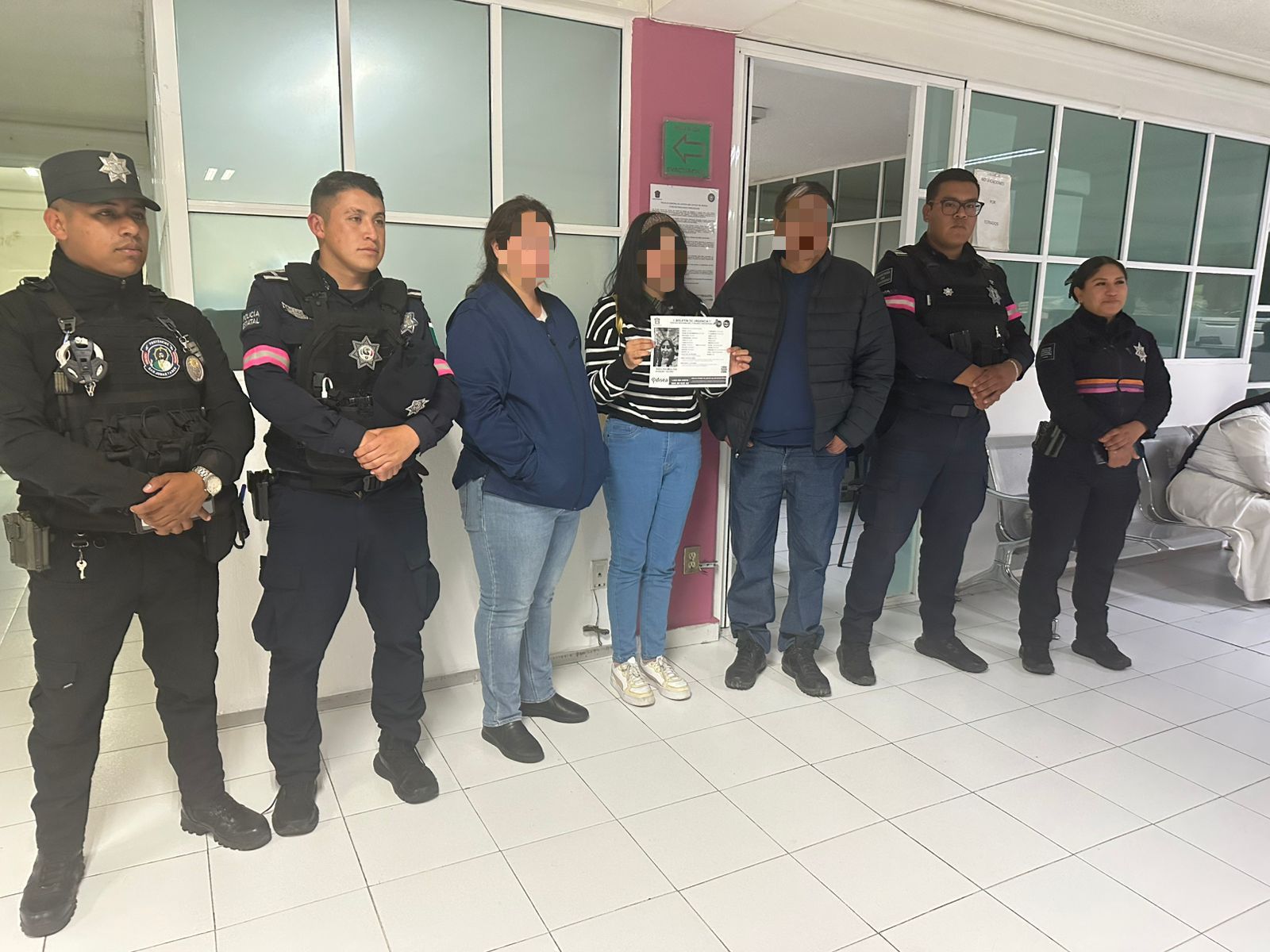 Localiza Policía Municipal de Toluca a menor reportada con ficha Amber