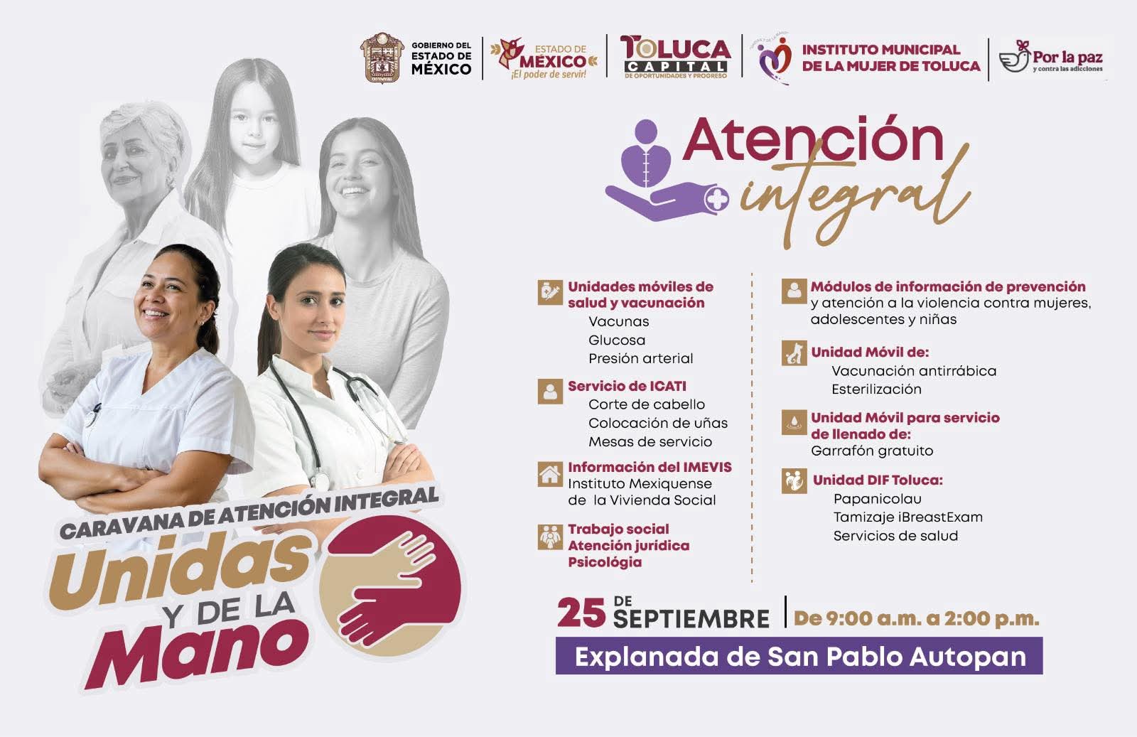 Con servicios gratuitos abre Caravana de Atención Integral en la zona norte