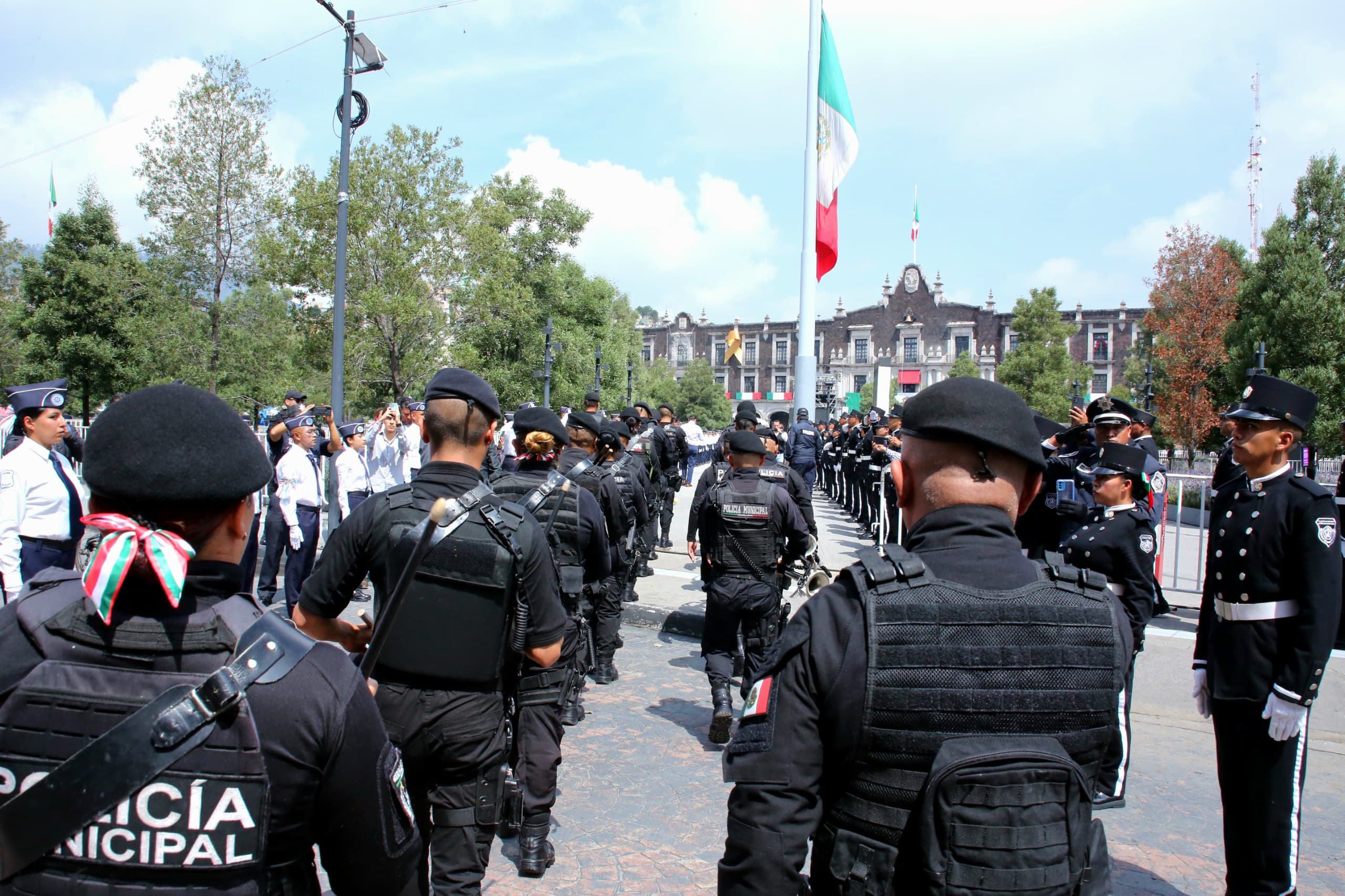 Desplegará Toluca mil 300 elementos de seguridad en fiestas patrias