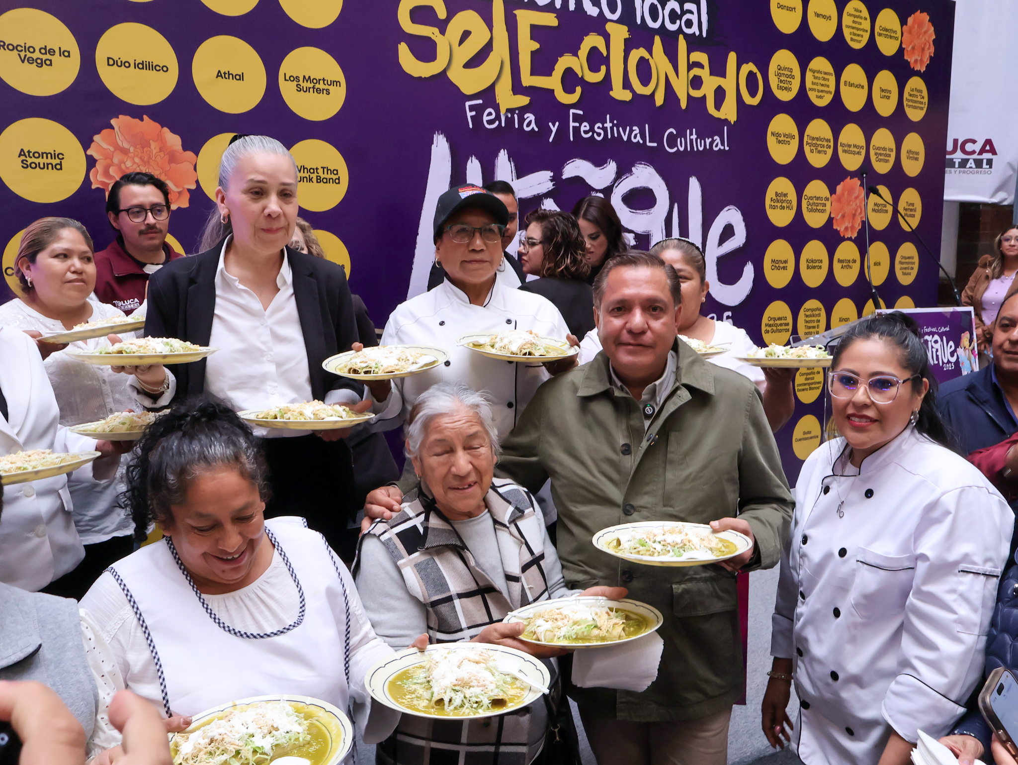 Todo listo este 3, 4 y 5 de octubre para la Feria de la Enchilada en Toluca