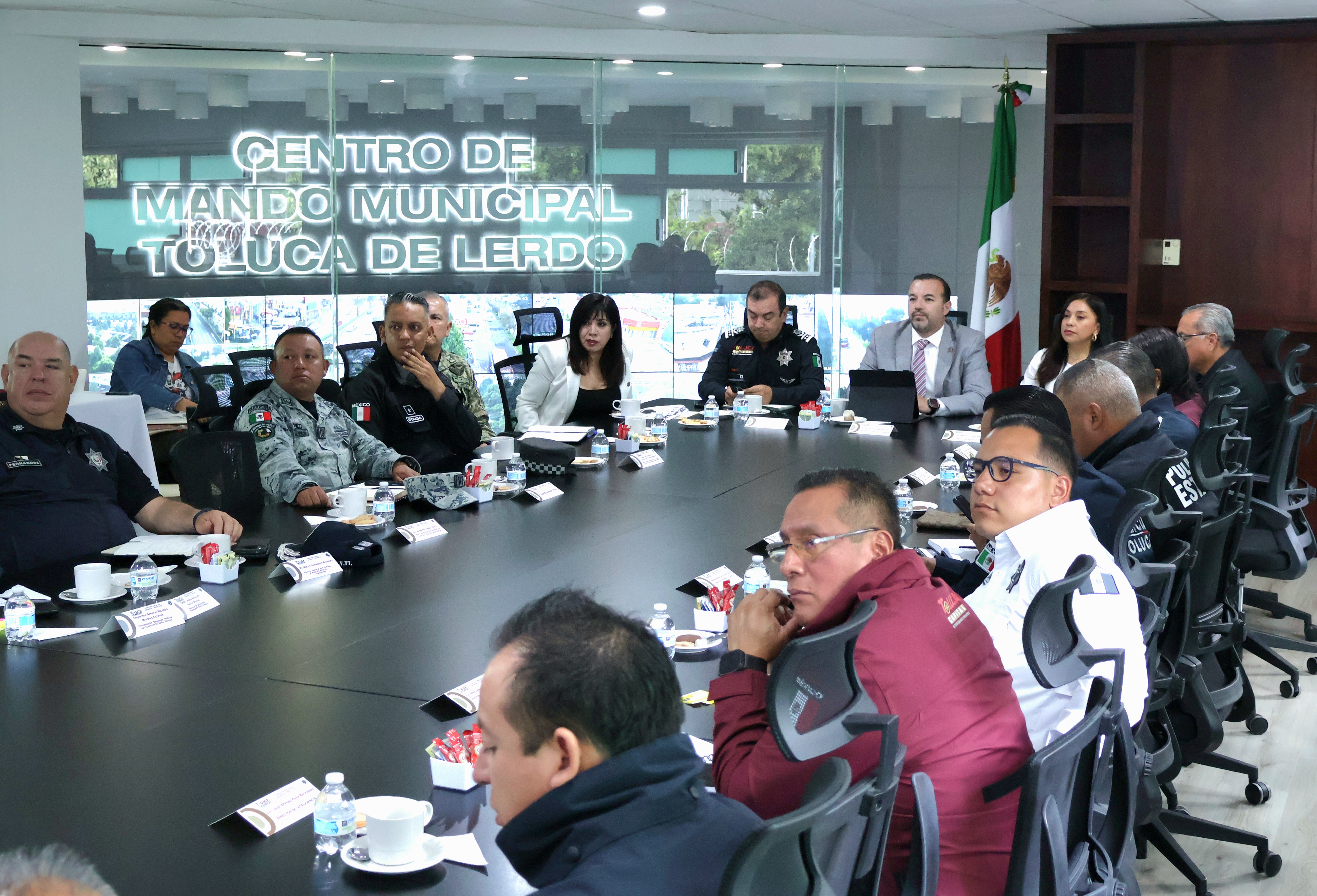Refuerzan coordinación en Toluca para combatir delitos de alto impacto