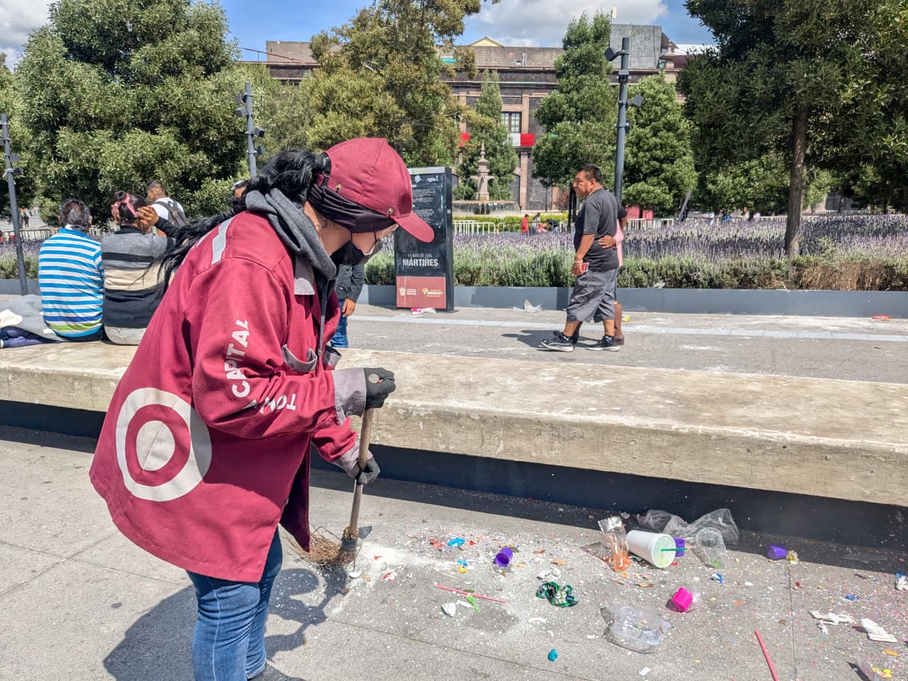 Después de las fiestas patrias en Toluca, se recolectan 13 toneladas de basura