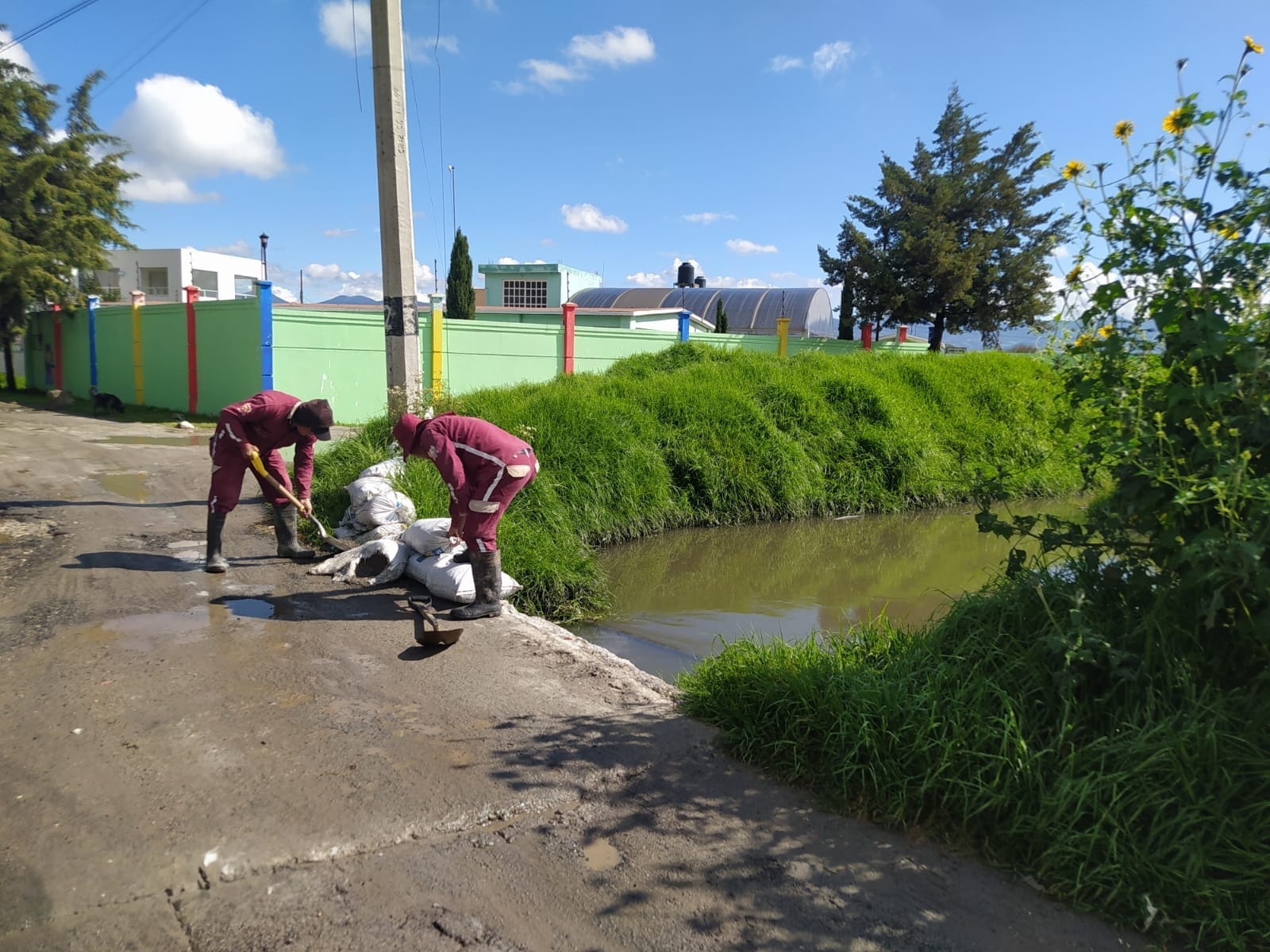 Mantiene Gobierno municipal labores preventivas en San Blas y La Constitución Totoltepec
