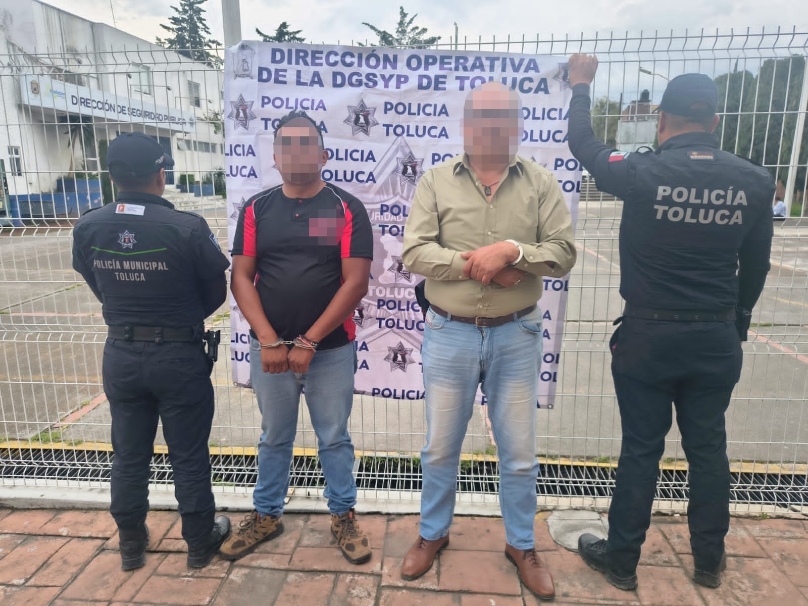 Logran recuperación de vehículos robados y captura de implicados con operativos en Toluca