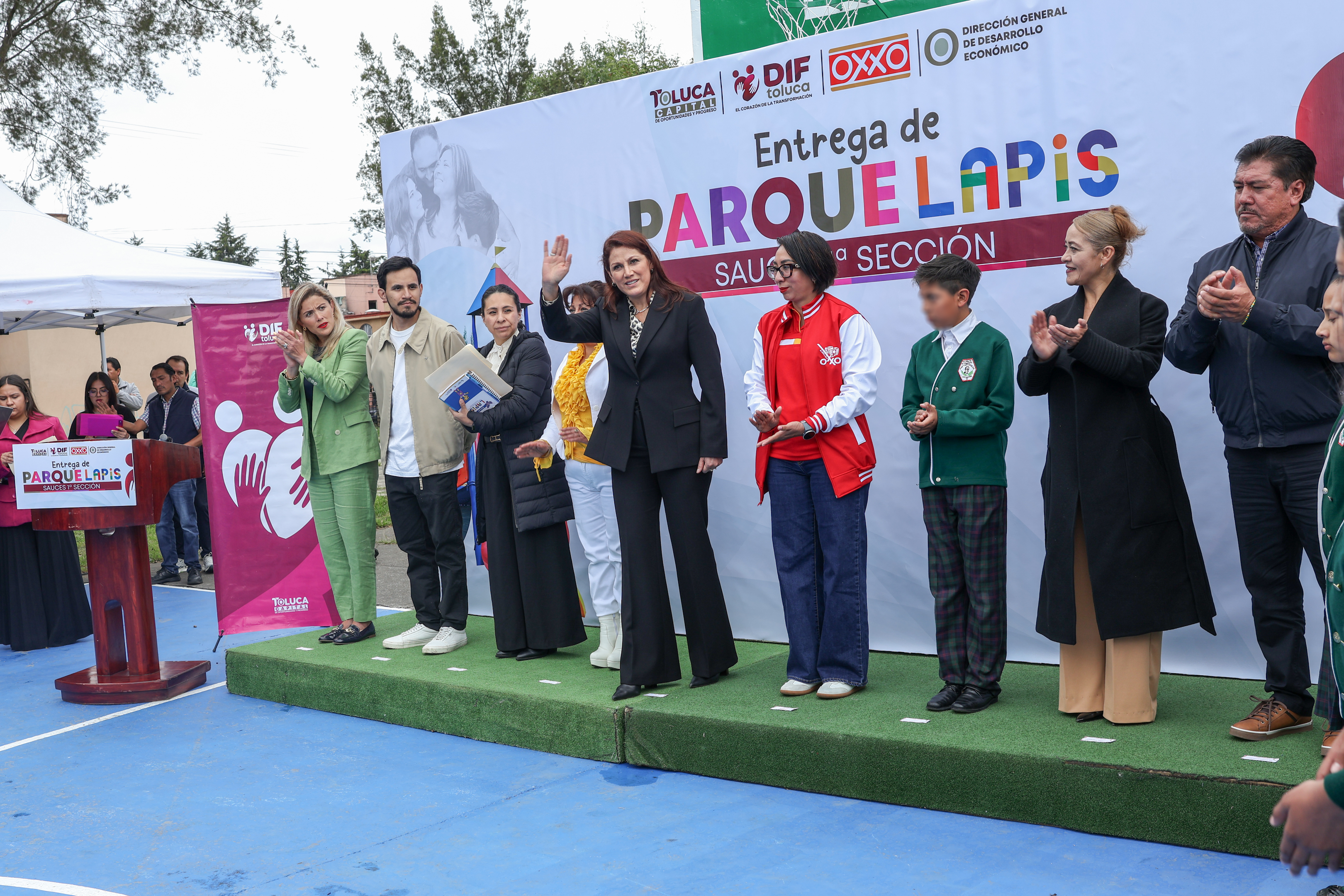 Inauguran Parque LAPIS en Sauces para disfrute de niñas y niños