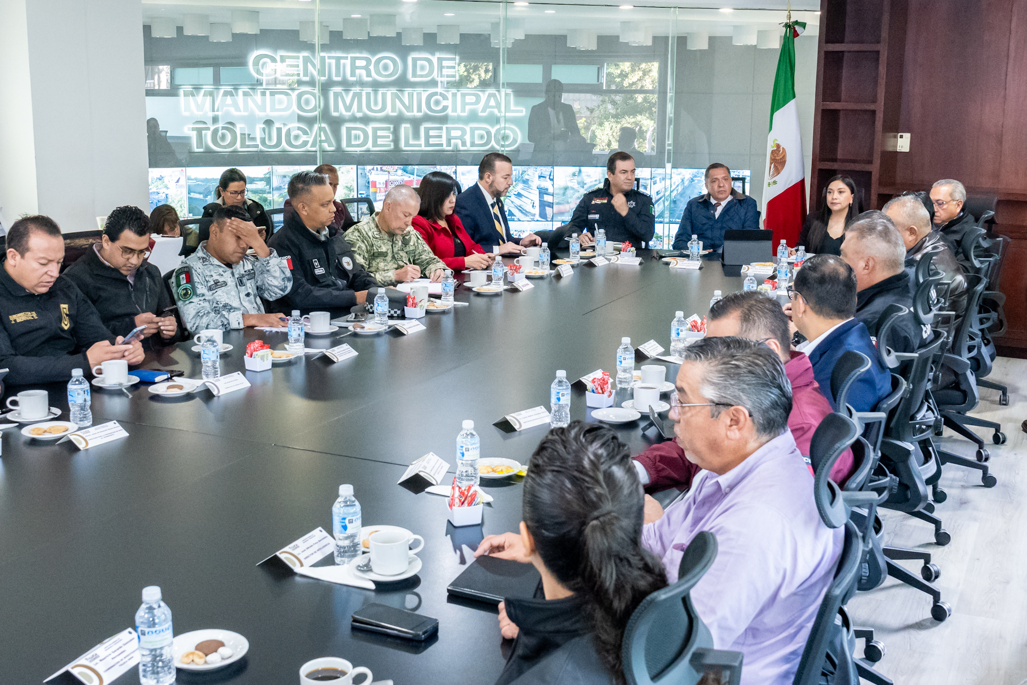 Impulsa Toluca una política integral de combate de la criminalidad