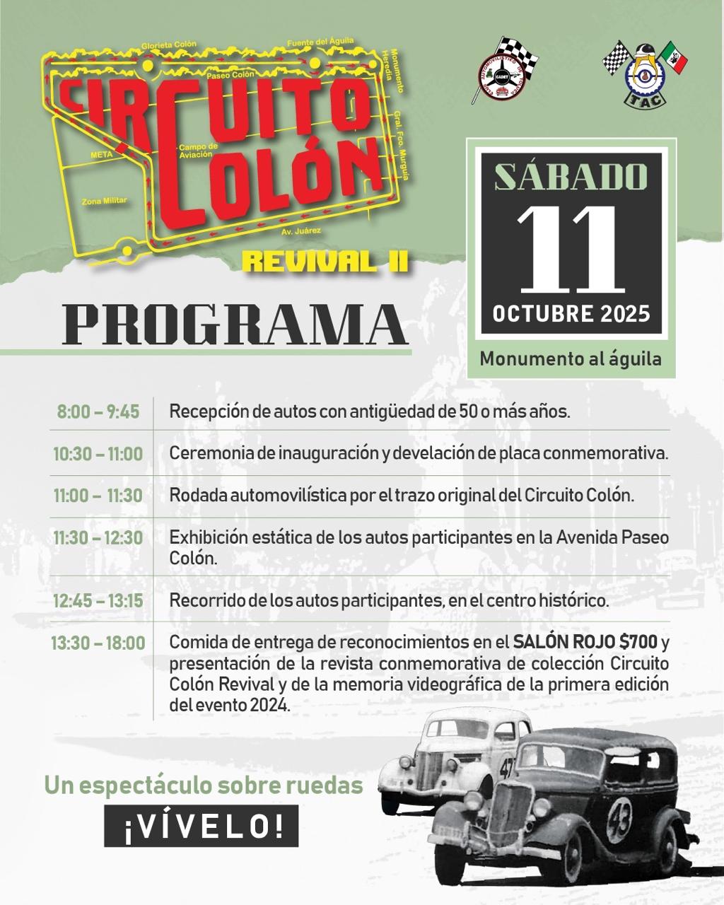 Revivirá Toluca el legendario Circuito Colón