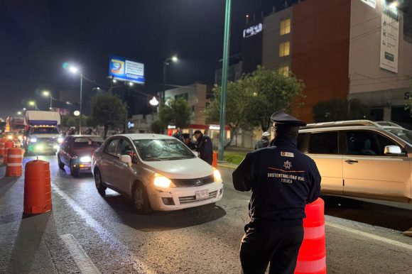 Intensifica Toluca operativos Conduce sin Alcohol y remite a 37 personas al Juez Cívico
