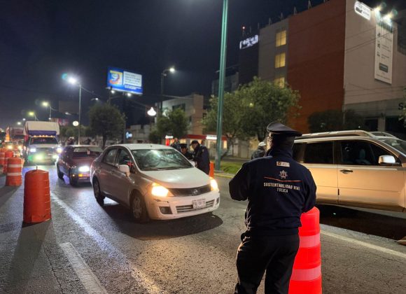 Intensifica Toluca operativos Conduce sin Alcohol y remite a 37 personas al Juez Cívico
