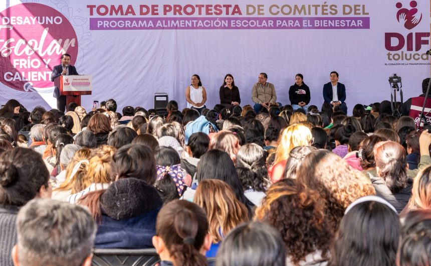Benefician a cerca de 23 mil estudiantes toluqueños con desayunos en distintos planteles educativos