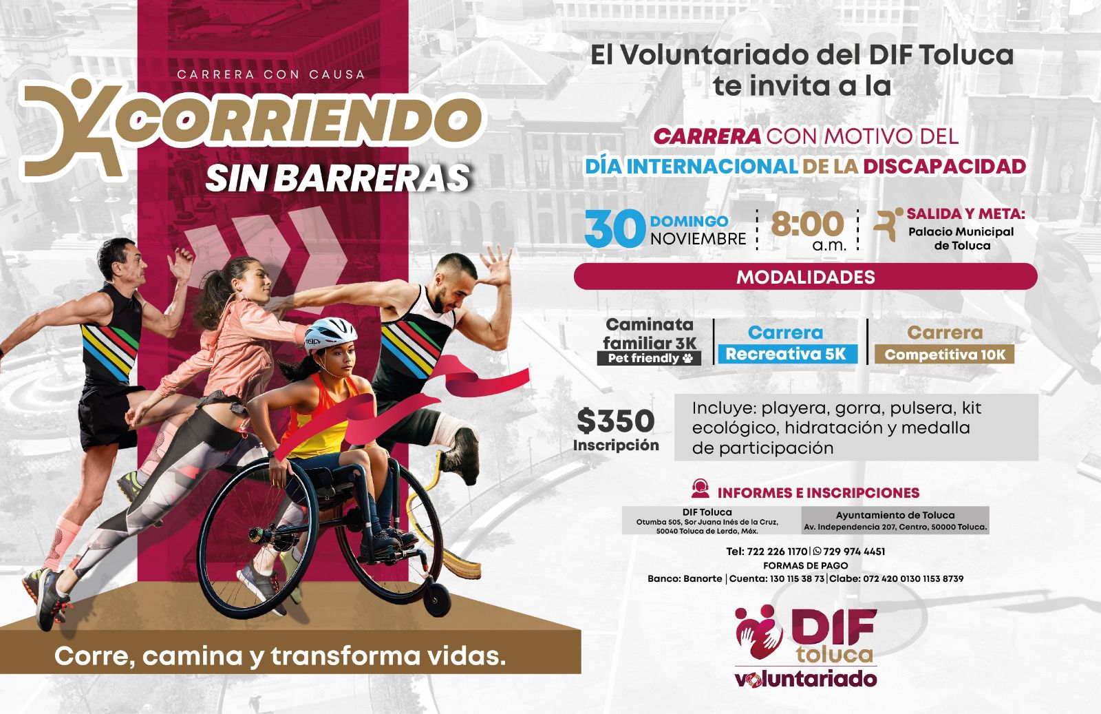 WhatsApp Image 2025-11-04 at 5.48.30 PM Invita Gobierno municipal y el Voluntariado DIF Toluca a participar Corriendo sin Barreras
